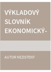 Výkladový slovník ekonomických pojmov