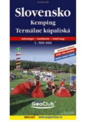 Slovensko - Kemping, termálne kúpaliská 1:500 000