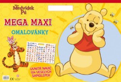 Macko Puf: Super maxi maľovanky