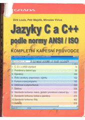 Jazyky C a C++ podle normy ANSI/ISO - kompletní kapesní průvodce CZ