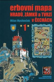 Erbovní mapa hradů, zámků a tvrzí v Čechách 1 CZ