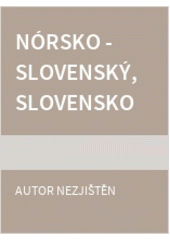 Nórsko-Slovenský, Slovensko-Nórsky slovník NO