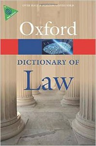 Oxford Dictionary of Law EN