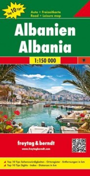 Albanien 1:150 000 EN