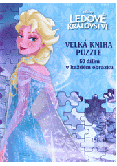 Ledové království: Velká kniha puzzle CZ