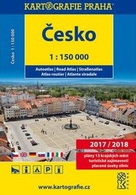 Česko autoatlas 1:150 000 CZ
