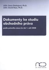 Dokumenty ke studiu obchodního práva CZ